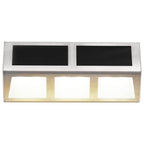 VidaXL Solarlampen 4 st LED warmwit