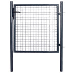 Vidaxl tuinhek van gaas gegalvaniseerd staal 100x100 cm grijs