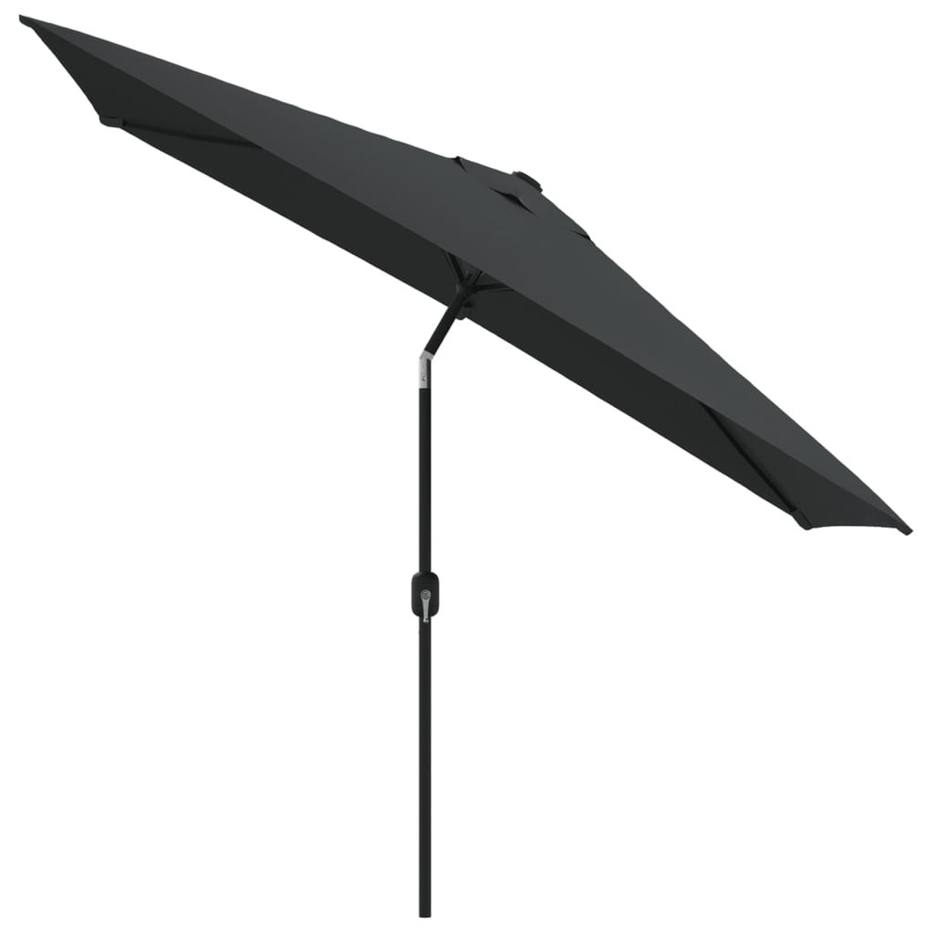 Vidaxl parasol met metalen paal 300x200 cm antraciet