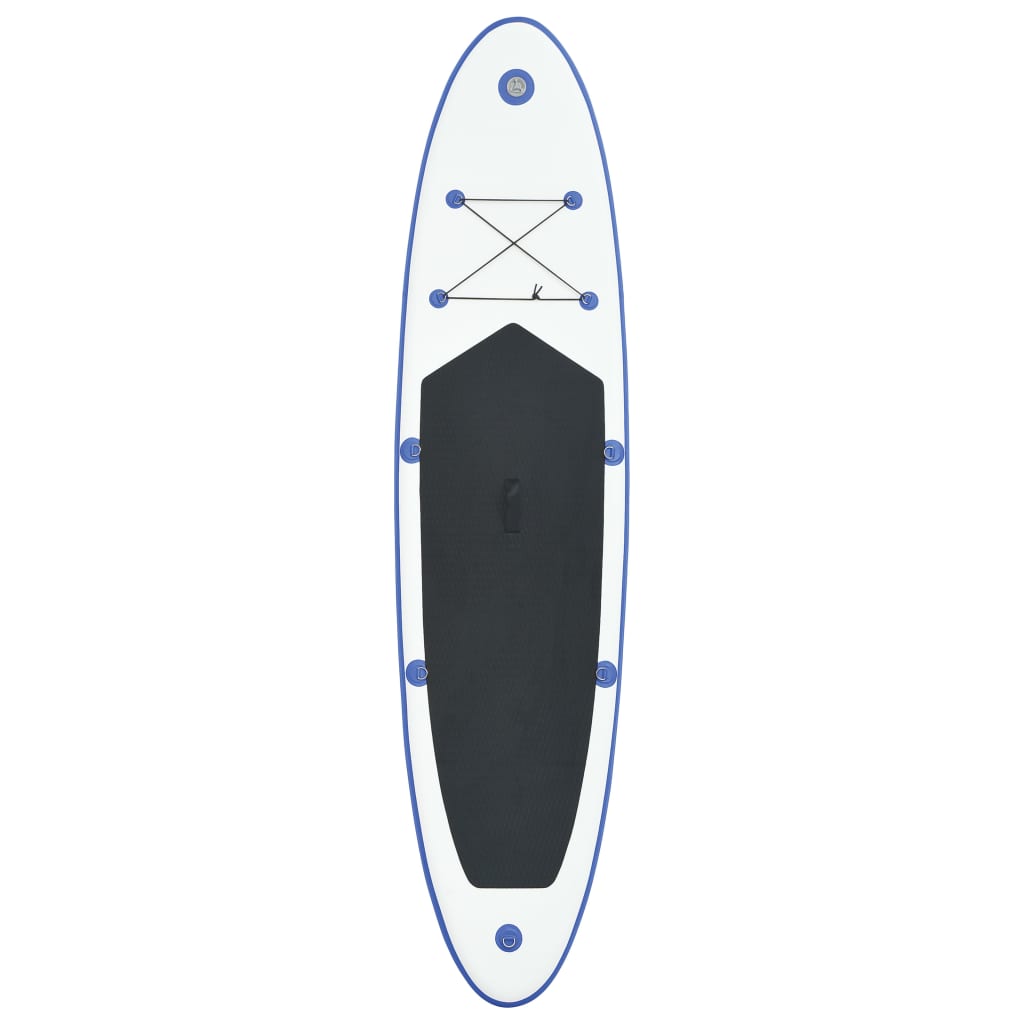 Vidaxl stand-up paddleboard opblaasbaar blauw en wit