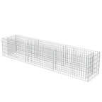 Vidaxl gabion plantenbak verhoogd 270x50x50 cm gegalvaniseerd staal