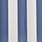 Vidaxl luifeldoek 350x250 cm canvas blauw en wit