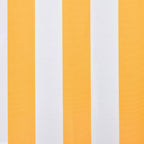 Vidaxl luifeldoek 350x250 cm canvas oranje en wit
