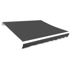 Vidaxl luifeldoek 300x250 cm canvas antraciet