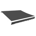 Vidaxl luifeldoek 400x300 cm canvas antraciet