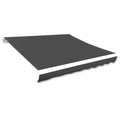 Vidaxl luifeldoek 500x300 cm canvas antraciet