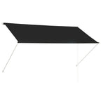 Vidaxl luifel uittrekbaar 250x150 cm antraciet