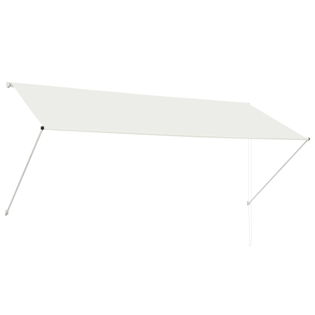 Vidaxl luifel uittrekbaar 300x150 cm crème