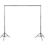 Vidaxl fotostudioset met 3 katoenen achtergronden en frame 3x5 m