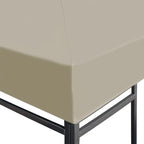 Vidaxl prieeldak 310 g m² 3x3 m beige
