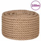 Vidaxl touw 20 mm 100 m 100% jute