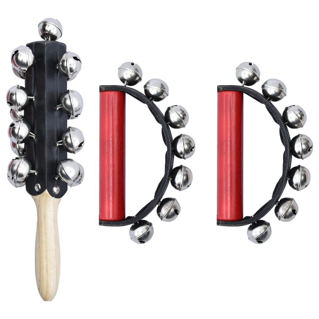 VidaXL 3-delige Percussieset hout