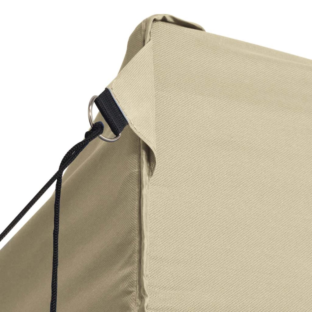 Vidaxl vouwtent met 3 wanden 3x4,5 m crème
