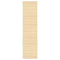 Vidaxl tapijt 80x300 cm bamboe naturel