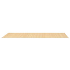 Vidaxl tapijt 80x300 cm bamboe naturel
