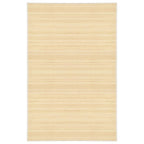 Vidaxl tapijt 100x160 cm bamboe naturel