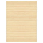 VidaXL Tapijt 150x200 cm bamboe naturel