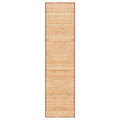 Vidaxl tapijt 80x300 cm bamboe bruin