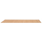 Vidaxl tapijt 80x300 cm bamboe bruin