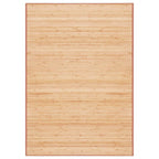 VidaXL Tapijt 120x180 cm bamboe bruin