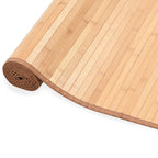 VidaXL Tapijt 120x180 cm bamboe bruin