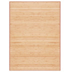 VidaXL Tapijt 160x230 cm bamboe bruin