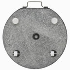 Vidaxl parasolvoet rond 28,5 kg graniet zwart