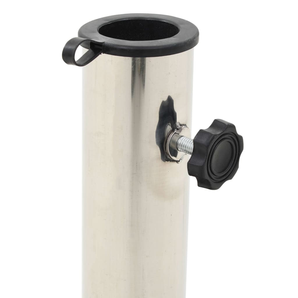 Vidaxl parasolvoet vierkant 20 kg graniet zwart