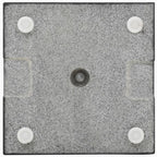 Vidaxl parasolvoet vierkant 20 kg graniet zwart
