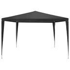 Vidaxl partytent 3x3 m pe antraciet
