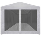 Vidaxl partytent met 8 mesh zijwanden 9x3 m