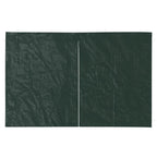 Vidaxl tentwanden 2 st met ritssluiting pe groen