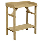 VidaXL Oppottafel 75x40x90 cm geïmpregneerd grenenhout