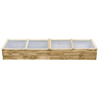 VidaXL Kas 200x50x35 cm geïmpregneerd grenenhout