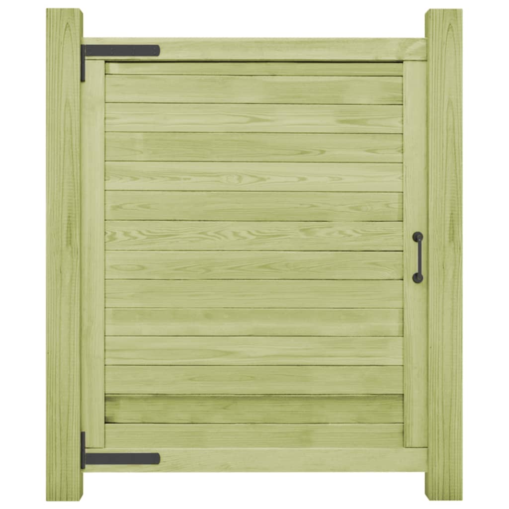 VidaXL Poort 125x100 cm geïmpregneerd grenenhout