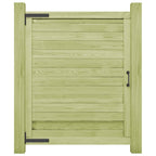 VidaXL Poort 125x100 cm geïmpregneerd grenenhout