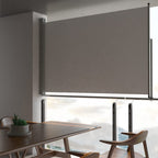 Vidaxl tuinscherm uittrekbaar 160x300 cm grijs
