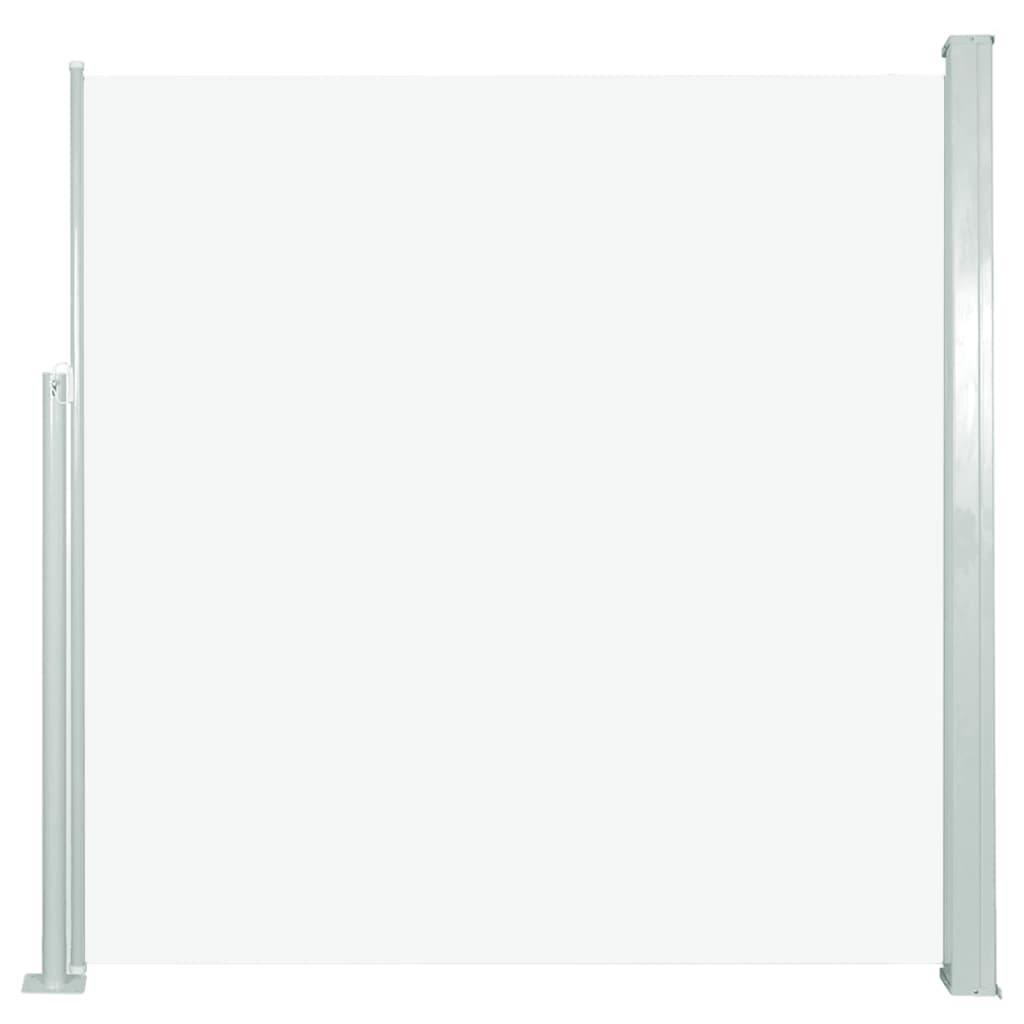 Vidaxl windscherm uittrekbaar 140x300 cm crèmekleurig