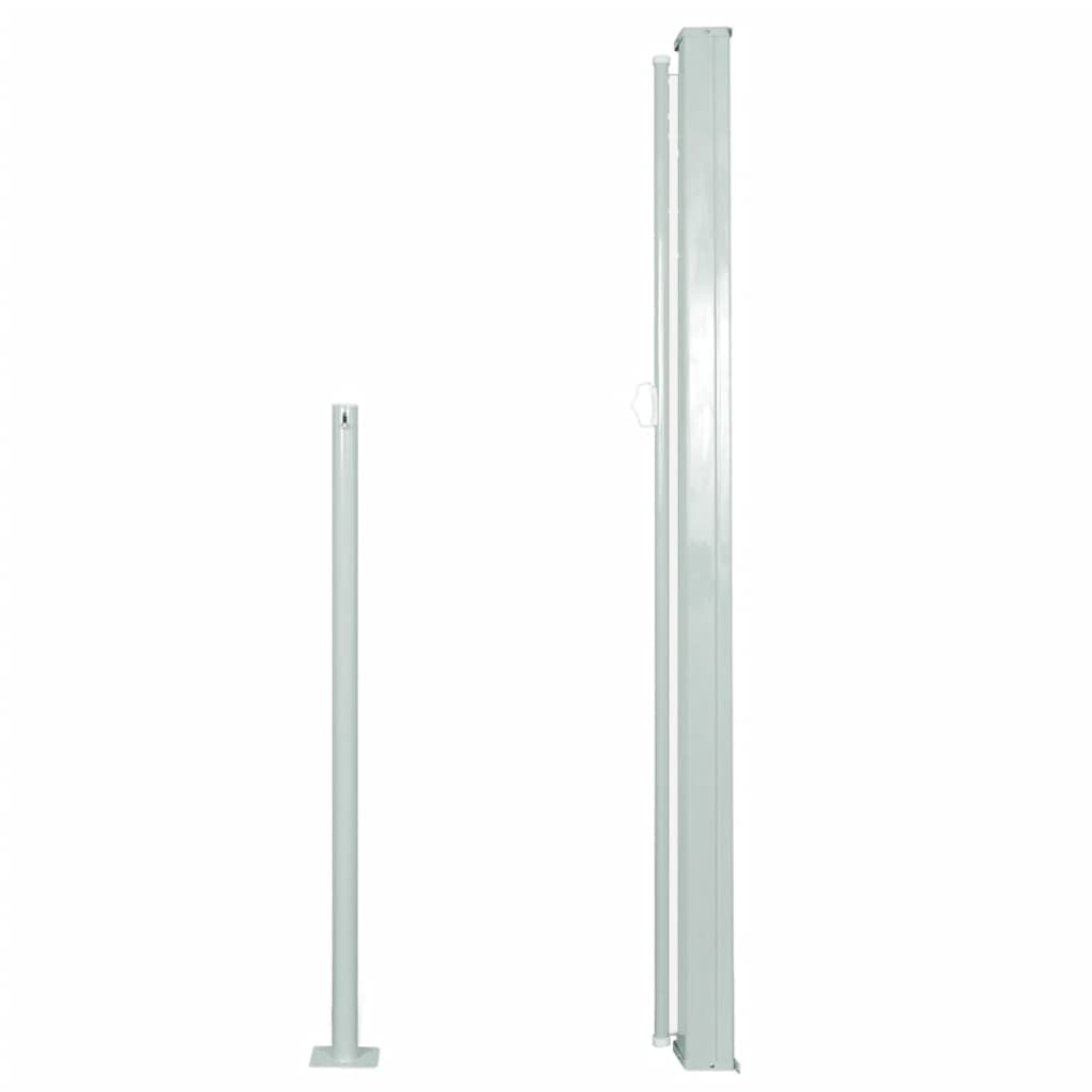 Vidaxl windscherm uittrekbaar 140x300 cm crèmekleurig