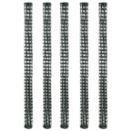 Vidaxl tuinhekken gaas 5 st 1x1,2 m hdpe groen