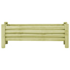 VidaXL Plantenbak verhoogd 120x40x42 cm geïmpregneerd grenenhout