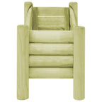 VidaXL Plantenbak verhoogd 120x40x42 cm geïmpregneerd grenenhout