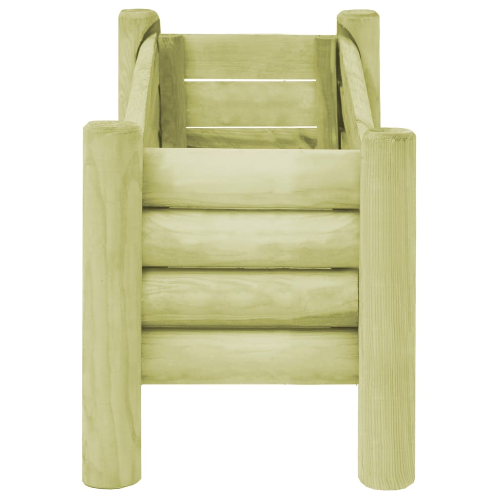 VidaXL Plantenbak verhoogd 120x40x42 cm geïmpregneerd grenenhout