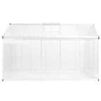 VidaXL Tuinkas 11,19 m³ 302x190x195 cm aluminium