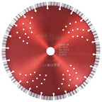 Vidaxl diamantzaagblad met turbo en gaten 300 mm staal