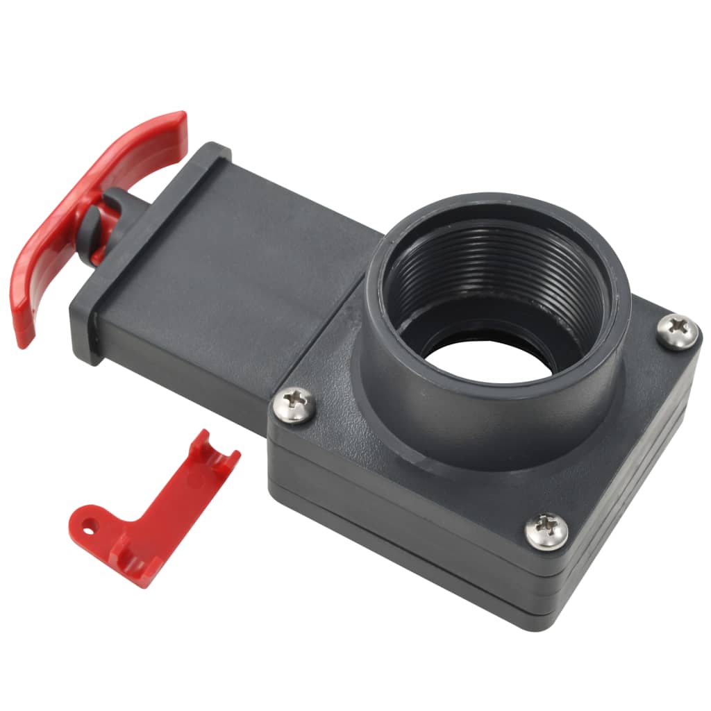 VidaXL Zwembadklep 2 st 1,5"