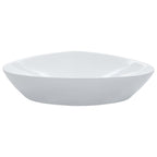 Vidaxl wastafel 58,5x39x14 cm keramiek wit