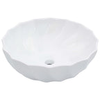 Vidaxl wastafel 46x17 cm keramiek wit