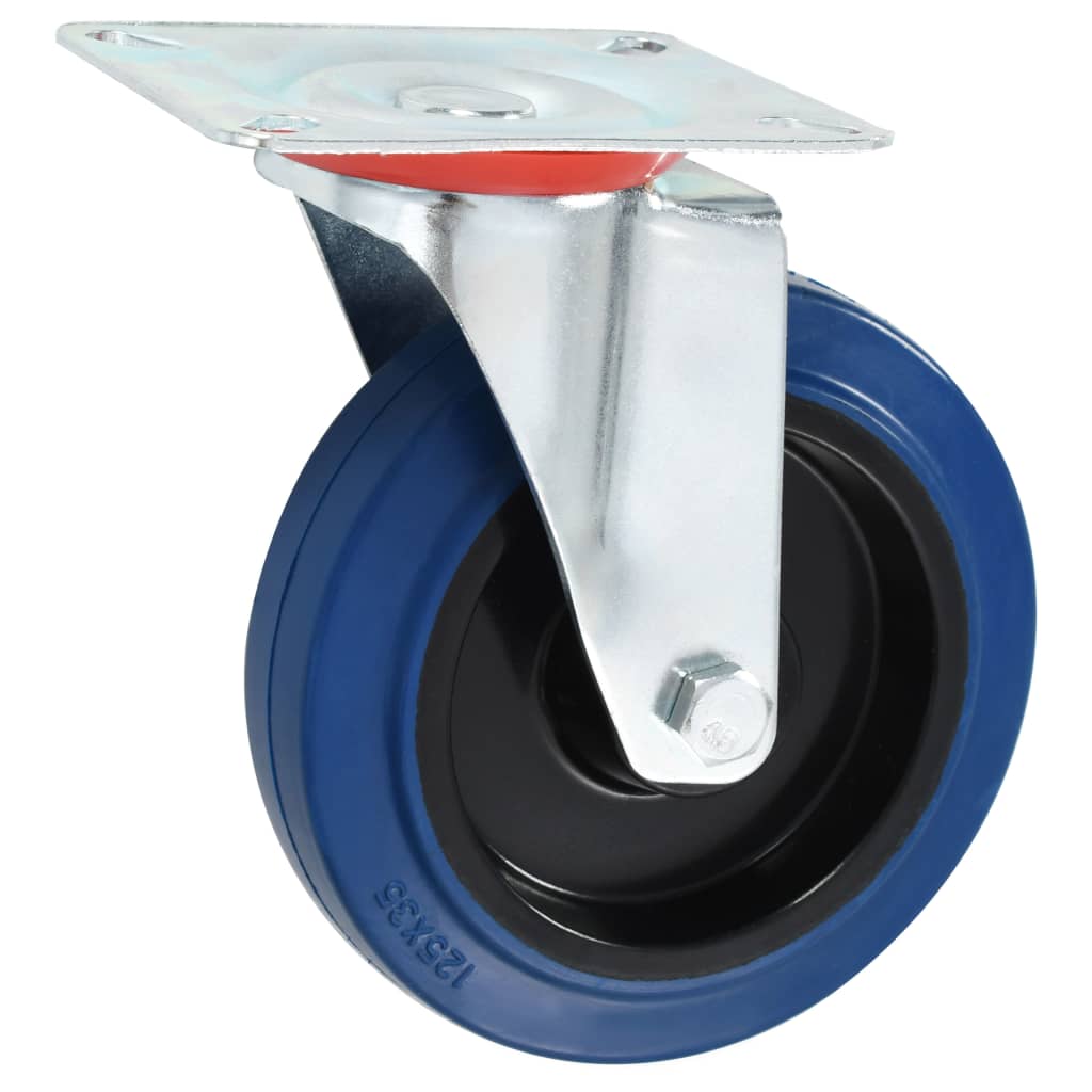 Vidaxl zwenkwielen 4 st 125 mm
