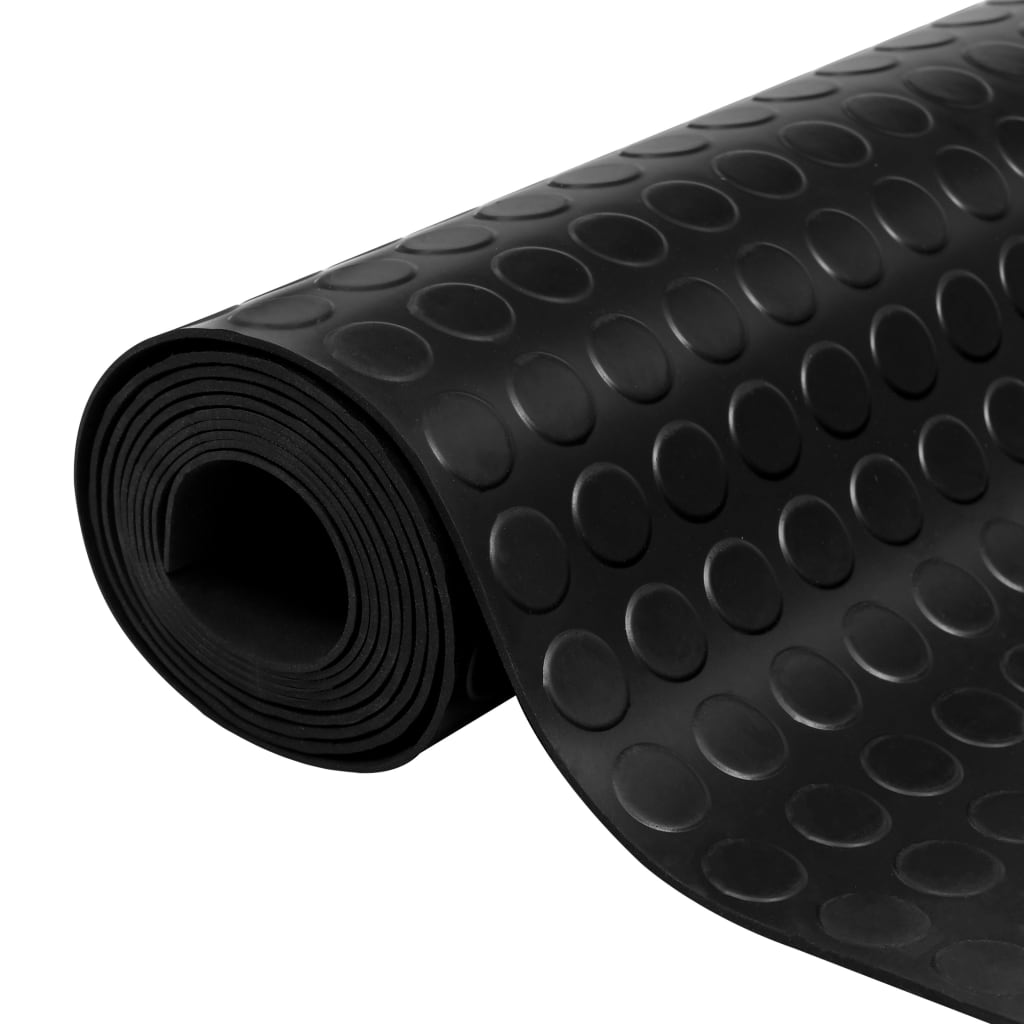 Vidaxl vloermat anti-slip 3 mm 1,5x4 m rubber stip
